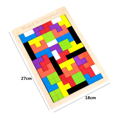 LogiCraft 3D Wooden Puzzle Toy