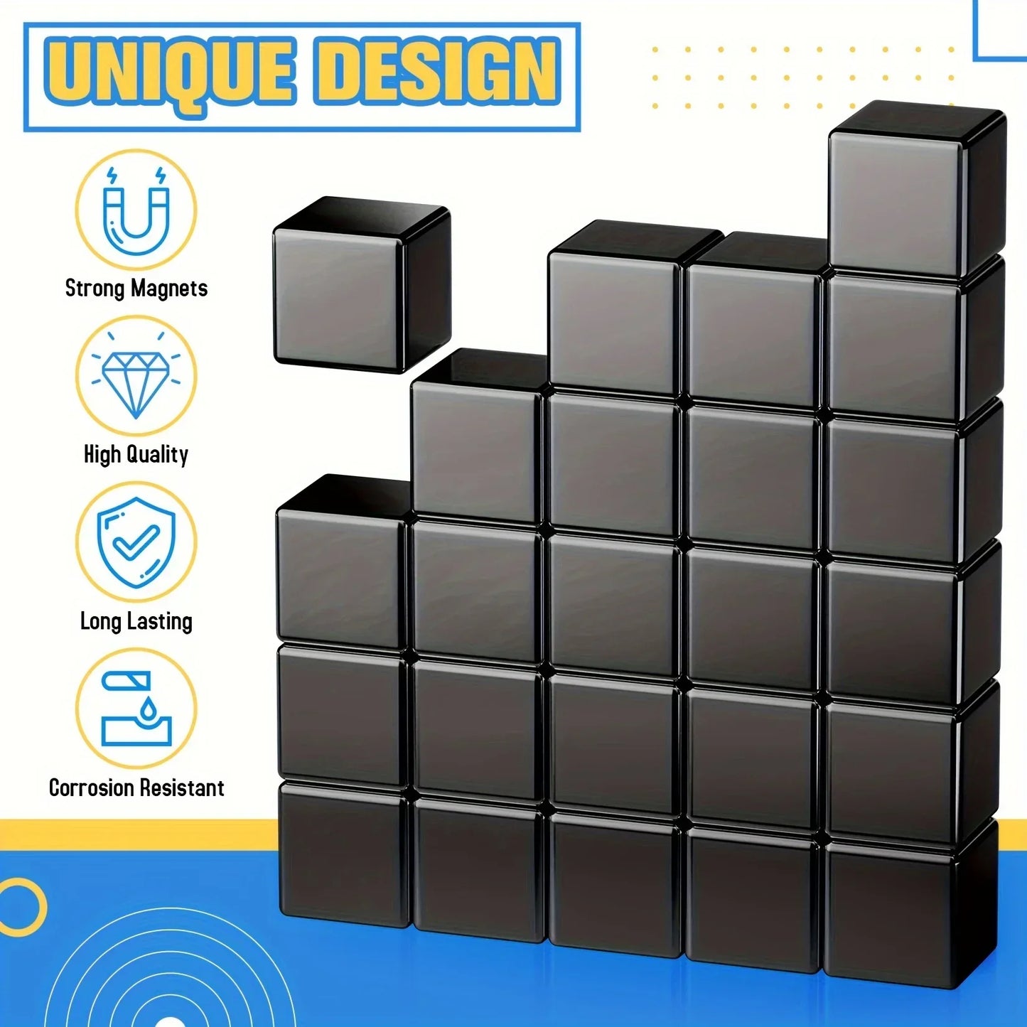 NeoGrip Small Strong Neodymium Magnets Set