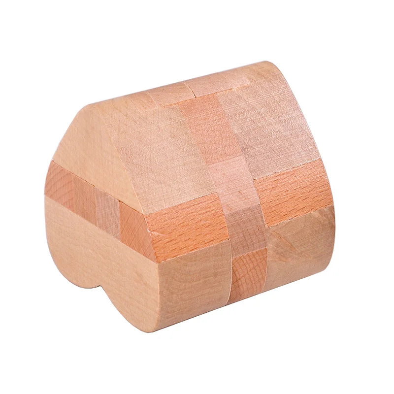 TimberMind Beechwood Puzzle Lock