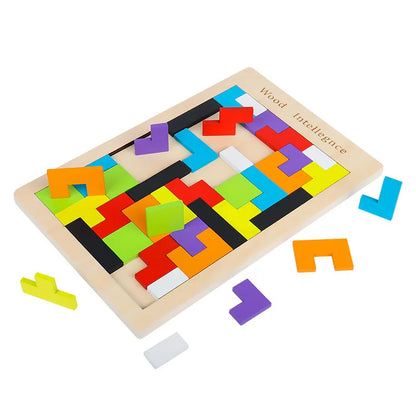 LogiCraft 3D Wooden Puzzle Toy