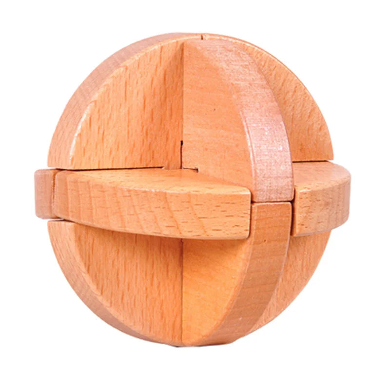 TimberMind Beechwood Puzzle Lock