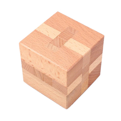 TimberMind Beechwood Puzzle Lock